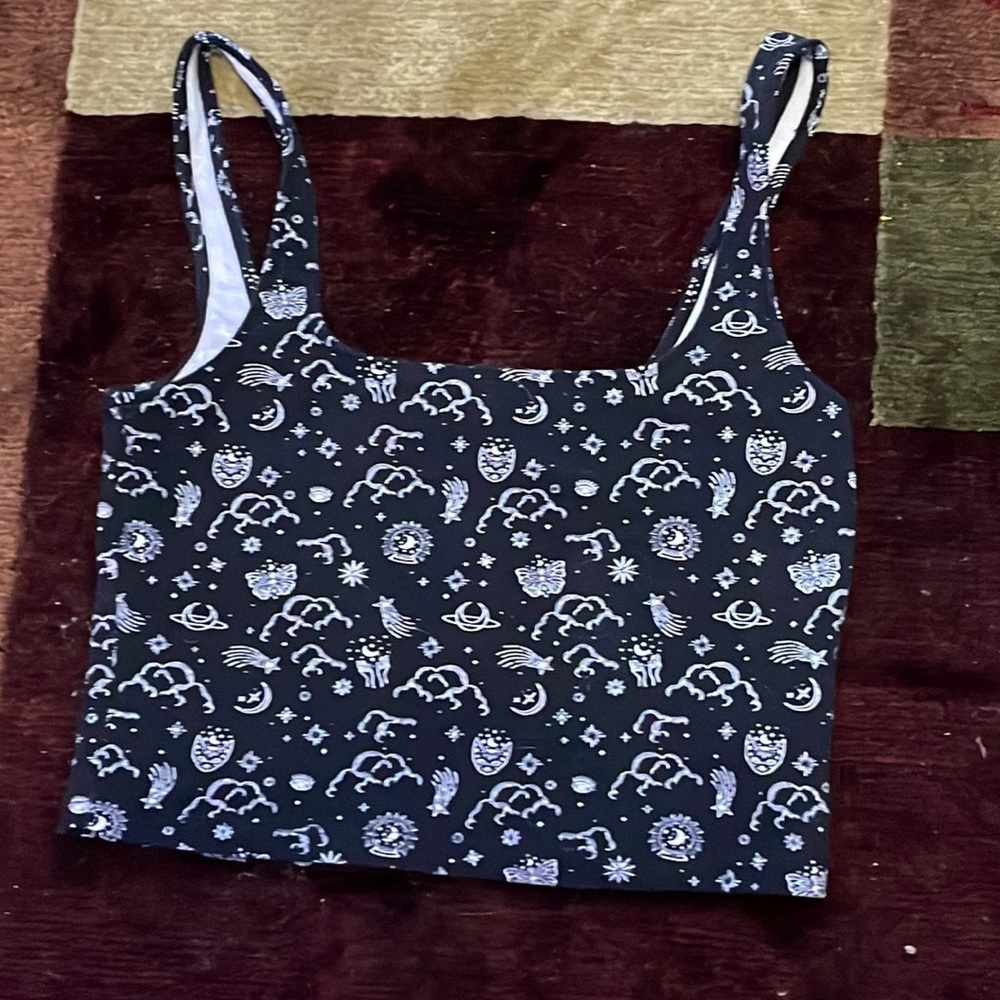 FOREVER21 Black&White tank top